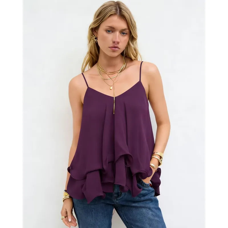 Everyday Chiffon Layered Comfort Camisole