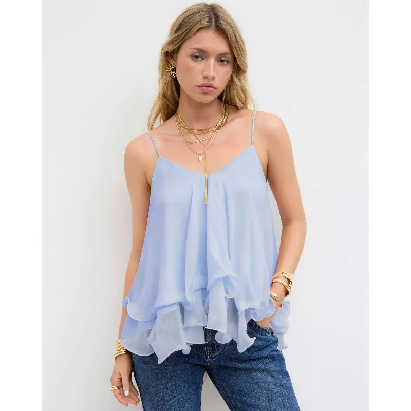 Everyday Chiffon Layered Comfort Camisole