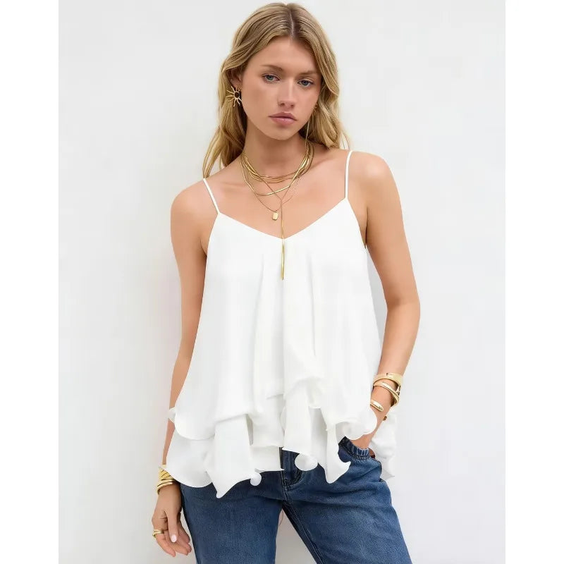 Everyday Chiffon Layered Comfort Camisole