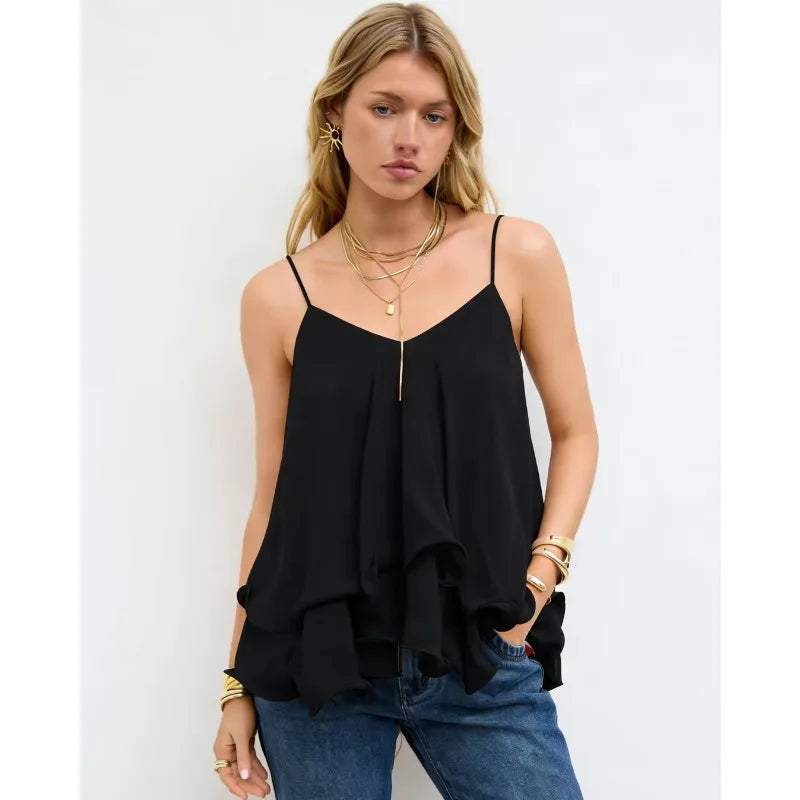 Everyday Chiffon Layered Comfort Camisole